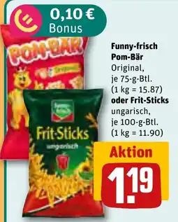 REWE Funny-frisch Pom-Bär Original Angebot
