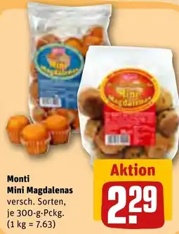 REWE Monti Mini Magdalenas Angebot