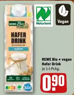 REWE REWE Bio + vegan Hafer Drink Angebot