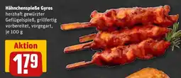 REWE Hähnchenspieße Gyros Angebot