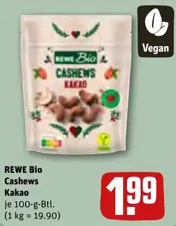 REWE REWE Bio Cashews Kakao Angebot