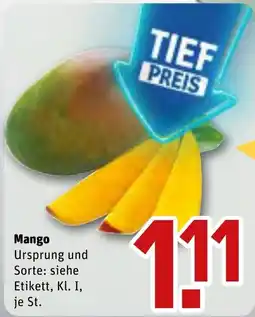 REWE Mango Angebot