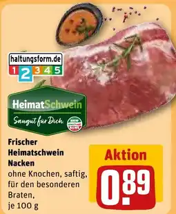 REWE Heimatschwein Nacken Angebot