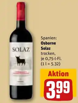 REWE Osborne Solaz trocken Angebot