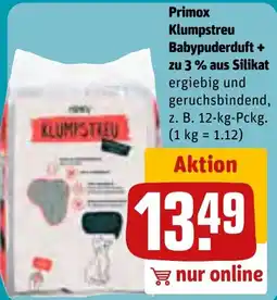 REWE Primox Klumpstreu Babypuderduft Angebot