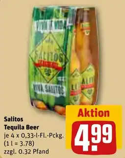 REWE Salitos Tequila Beer Angebot