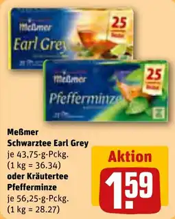 REWE Meßmer Schwarztee Earl Grey Angebot