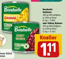 REWE Bonduelle Goldmais Angebot