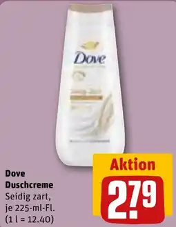 REWE Dove Duschcreme Seidig zart Angebot
