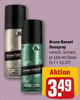 REWE Bruno Banani Deospray Angebot