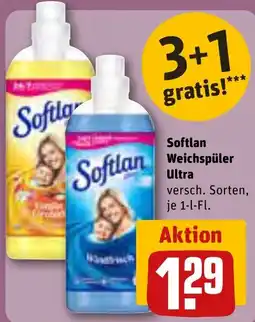 REWE Softlan Weichspüler Ultra Angebot