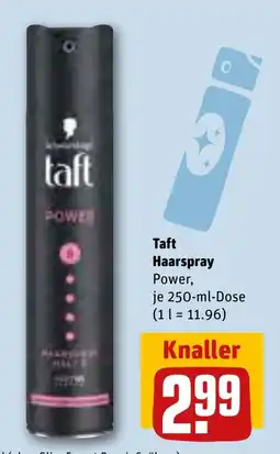REWE Taft Haarspray Power Angebot