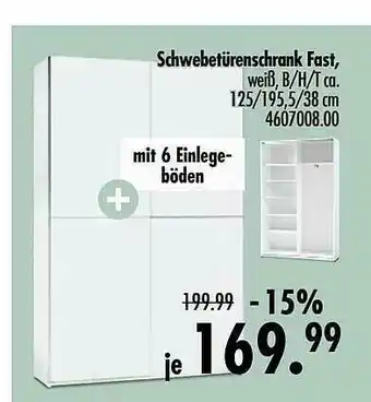 Möbel Boss Schwebetürenschrank Fast Angebot