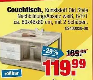 SB Lagerkauf Couchtisch Angebot