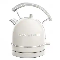 Netto Marken-Discount SWEISS Vintage Wasserkocher KTL8 Beige Angebot