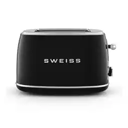 Netto Marken-Discount SWEISS Vintage-Toaster GRS9 Schwarz Angebot