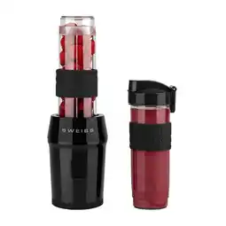 Netto Marken-Discount SWEISS Mini-Blender, Smoothie-Maker MOOV9 - Schwarz Angebot