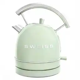 Netto Marken-Discount SWEISS Vintage Wasserkocher KTL7 Grün Angebot