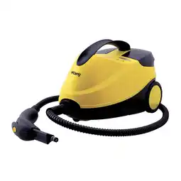 Netto Marken-Discount H.Koenig Dampfreiniger NV6200 / 4 bar / Autonomie 45 min / 2000W / Zubehörteile / gelb, schwarz Angebot