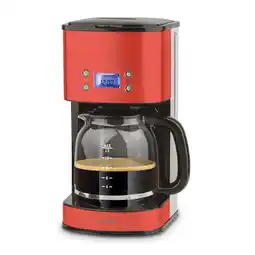 Netto Marken-Discount H.Koenig MG30 Kaffeefiltermaschine / 12-20 Tassen / 1,5 L / LCD Bildschrim / programmierbar / rot Angebot
