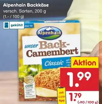 Netto Marken-Discount Alpenhain Backkäse 200g Angebot