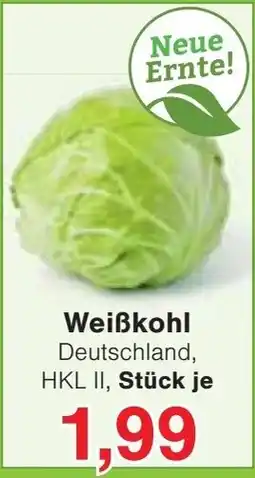 Jawoll Weißkohl Angebot