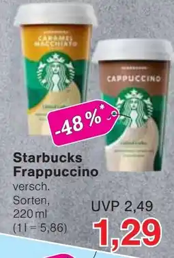 Jawoll Starbucks Frappuccino Angebot