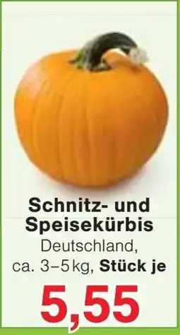 Jawoll Schnitz- und Speisekürbis Angebot