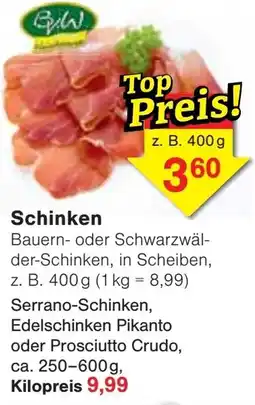 Jawoll Schinken Angebot