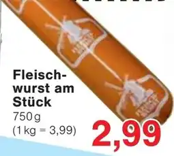 Jawoll Fleischwurst am Stück Angebot