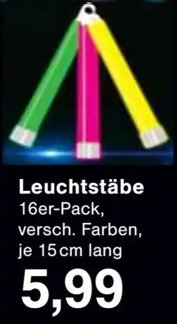 Jawoll Leuchtstäbe Angebot