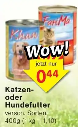 Jawoll Katzen- oder Hundefutter Angebot