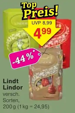 Jawoll Lindt Lindor Angebot
