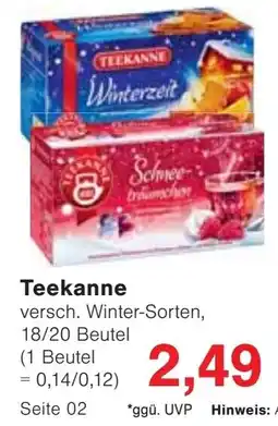 Jawoll Teekanne Winterzeit Angebot