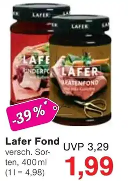 Jawoll Lafer Fond Angebot