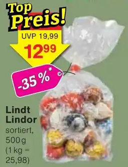 Jawoll Lindt Lindor sortiert Angebot