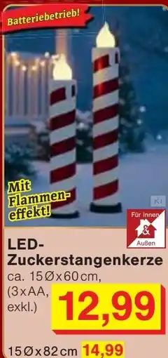 Jawoll LED-Zuckerstangenkerze Angebot