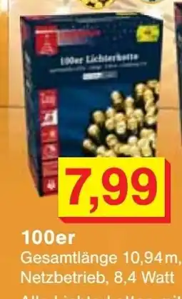 Jawoll 100er Lichterkette Angebot