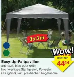 Jawoll Easy-Up-Faltpavillon Angebot