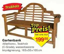 Jawoll Gartenbank »Marlboro«, Teakholz Angebot