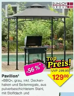 Jawoll Pavillon' »BBQ«, grau Angebot