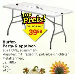 Jawoll Buffet-Party-Klapptisch Angebot