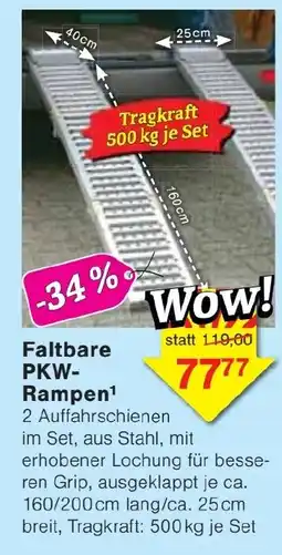 Jawoll Faltbare PKW-Rampen Angebot