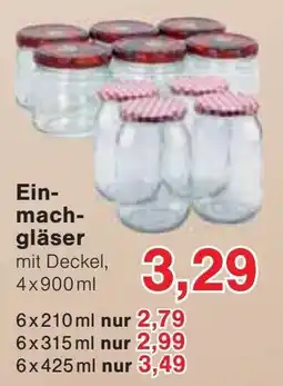 Jawoll Einmachgläser mit Deckel Angebot