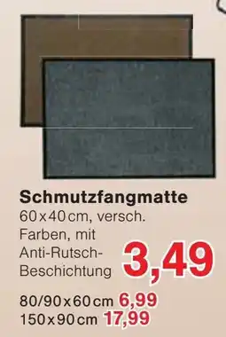 Jawoll Schmutzfangmatte Angebot