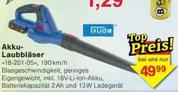 Jawoll Akku-Laubbläser Gude Angebot
