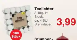 Jawoll Teelichter Angebot