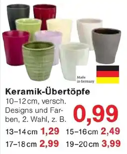 Jawoll Keramik-Übertöpfe Angebot