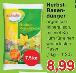 Jawoll schola Herbst-Rasendünger Angebot