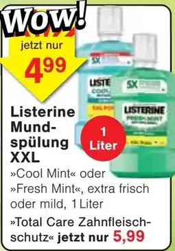 Jawoll Listerine Mundspülung XXL Angebot